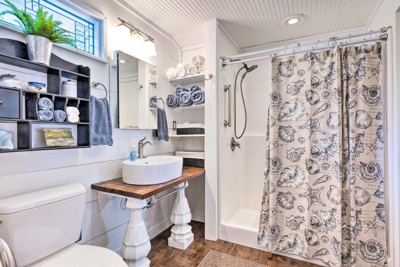 Historic Biloxi Bay Cottage With Beautiful View Ocean Springs Kültér fotó