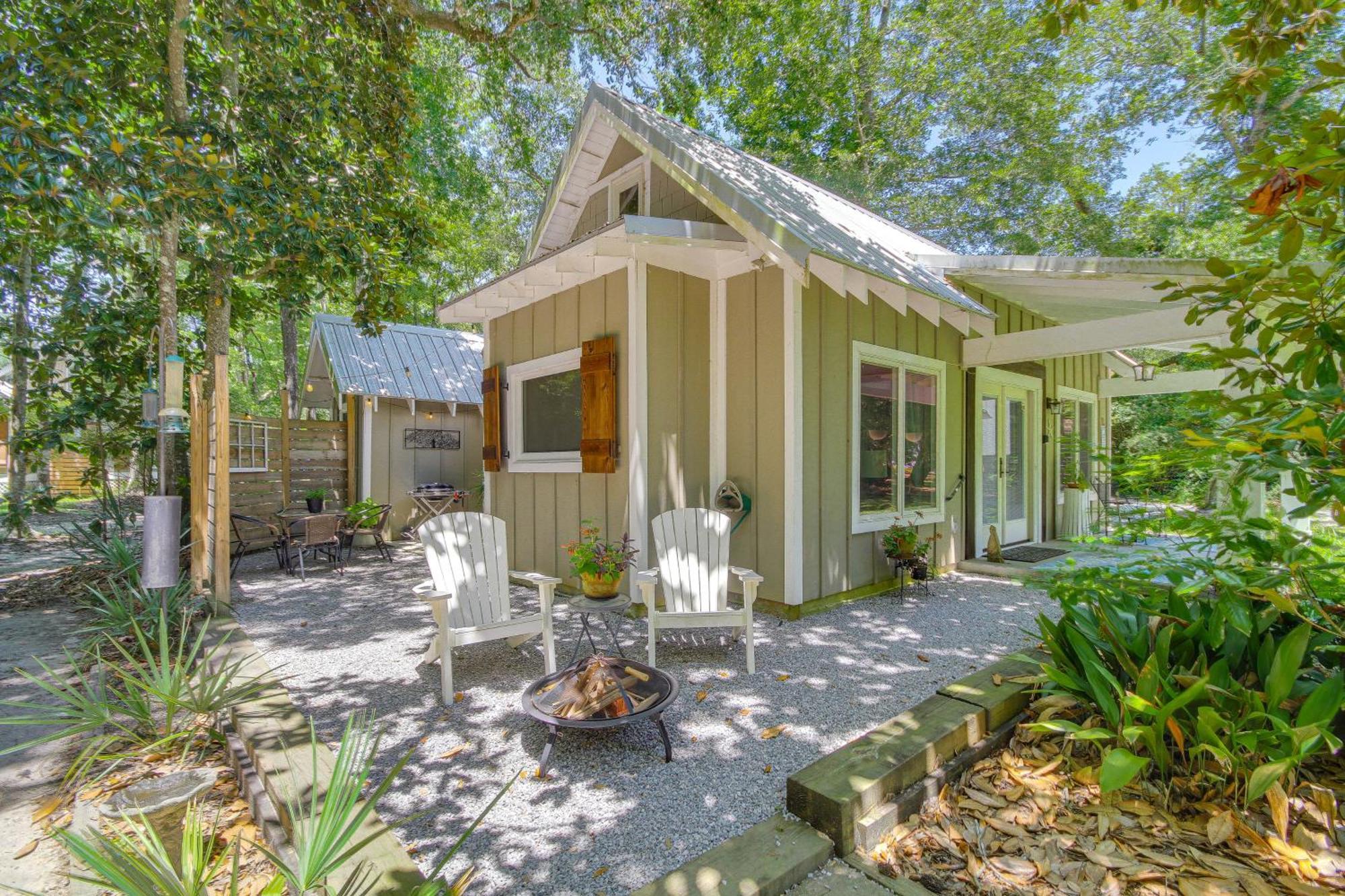 Historic Biloxi Bay Cottage With Beautiful View Ocean Springs Kültér fotó