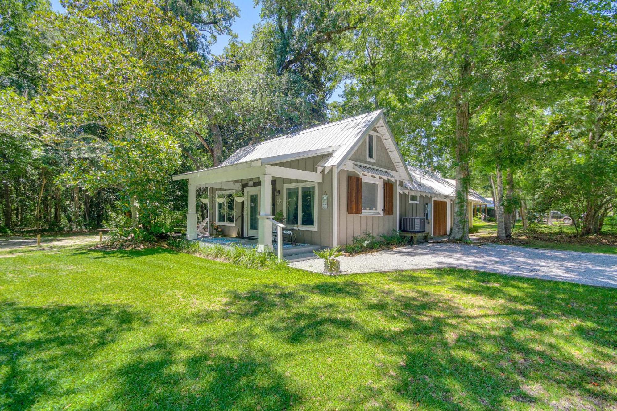 Historic Biloxi Bay Cottage With Beautiful View Ocean Springs Kültér fotó